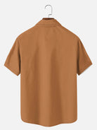 Tall Men's Santa and Rudolph Merry Christmas Short Sleeve Shirt Eleven Oasis