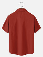 Tall Men's Western Cowboy Santa Short Sleeve Shirt Eleven Oasis