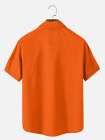 Men's Curious Black Cats Graphic Short Sleeve Shirt Eleven Oasis