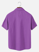 Men's Automotive Stripe Short Sleeve Shirt ElevenOasis