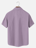 Men's Coconut Tree Casual Breathable Hawaiian Short Sleeve Shirt ElevenOasis