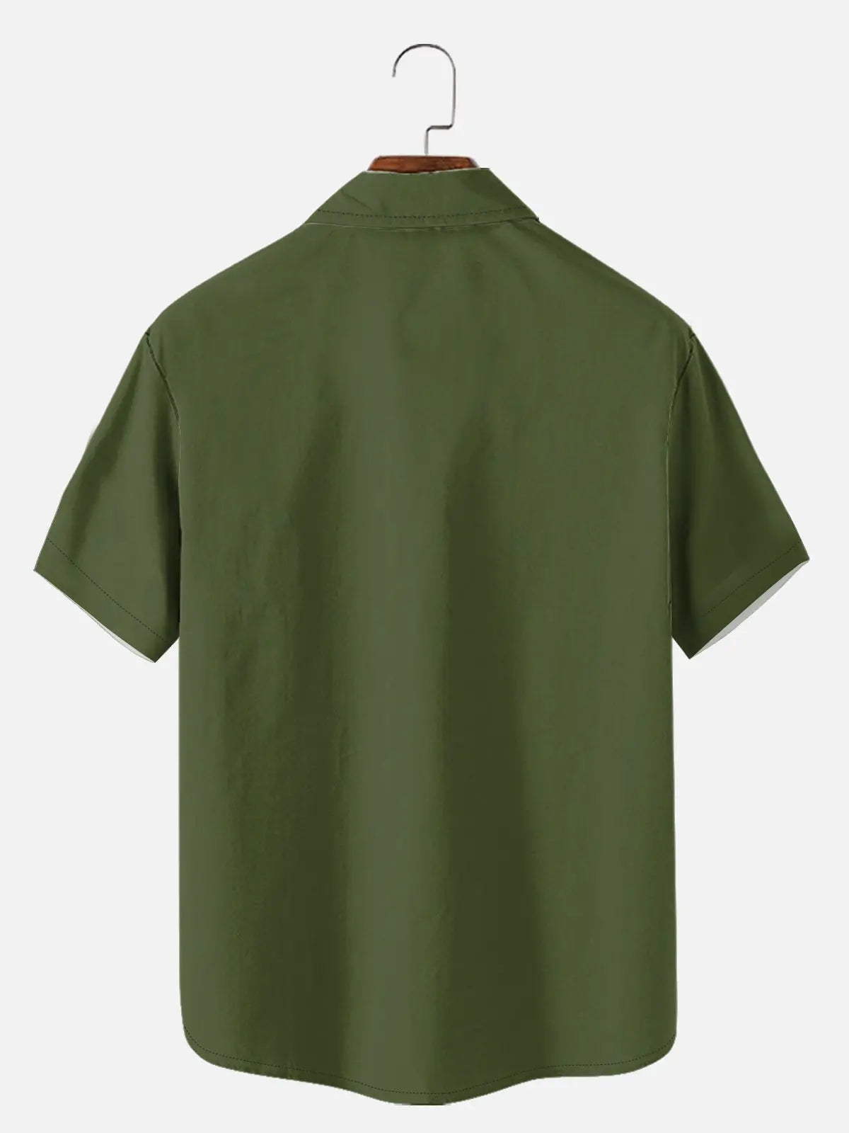 Men's Mid-Century Geometric Short Sleeve Shirt ElevenOasis