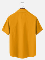 Men's Custom Thanksgiving Football Turkey Short Sleeve Shirt ElevenOasis