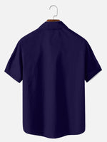 Men's Nightmare on Elm Street Panel Short Sleeve Shirt Eleven Oasis