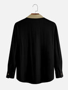 Men's Classic Bowling Style Long Sleeve Shirt Eleven Oasis