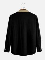 Men's Classic Bowling Style Long Sleeve Shirt Eleven Oasis