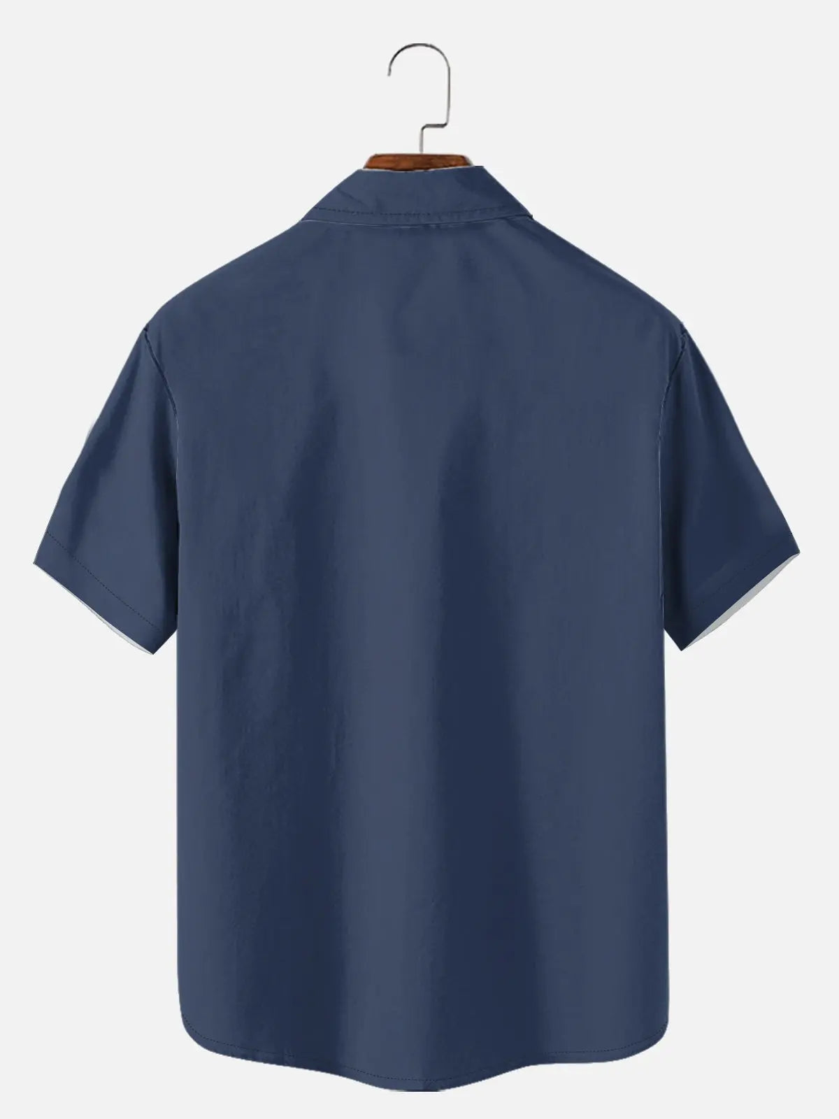Tall Men's Mid-Century Geometric Short Sleeve Shirt ElevenOasis
