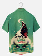 Tall Men's How the Grinch Stole Christmas Short Sleeve Shirt Eleven Oasis