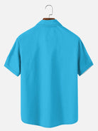 Men's Automotive Stripe Short Sleeve Shirt ElevenOasis