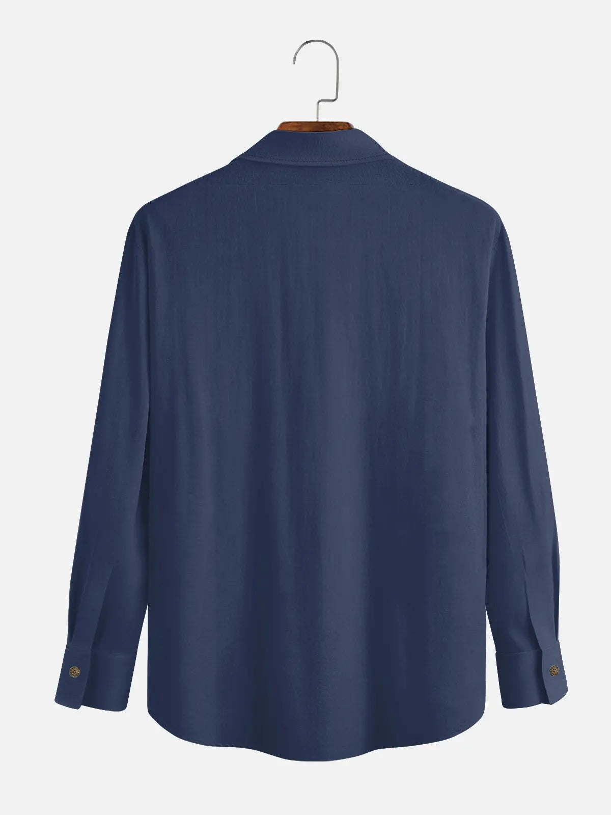 Men's Mid-Century Geometric Long Sleeve Shirt ElevenOasis