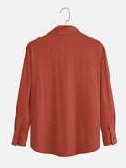 Men's Striped Everyday with Toucan in a Cocktail Glass Long Sleeve Shirt ElevenOasis