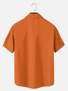 Men's Automotive Stripe Short Sleeve Shirt ElevenOasis