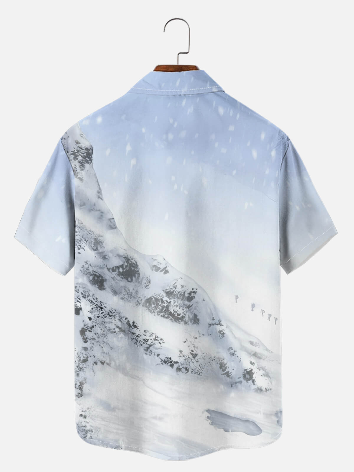 Tall Men's Yeti Merry Christmas Short Sleeve Shirt Eleven Oasis
