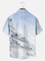 Tall Men's Yeti Merry Christmas Short Sleeve Shirt Eleven Oasis