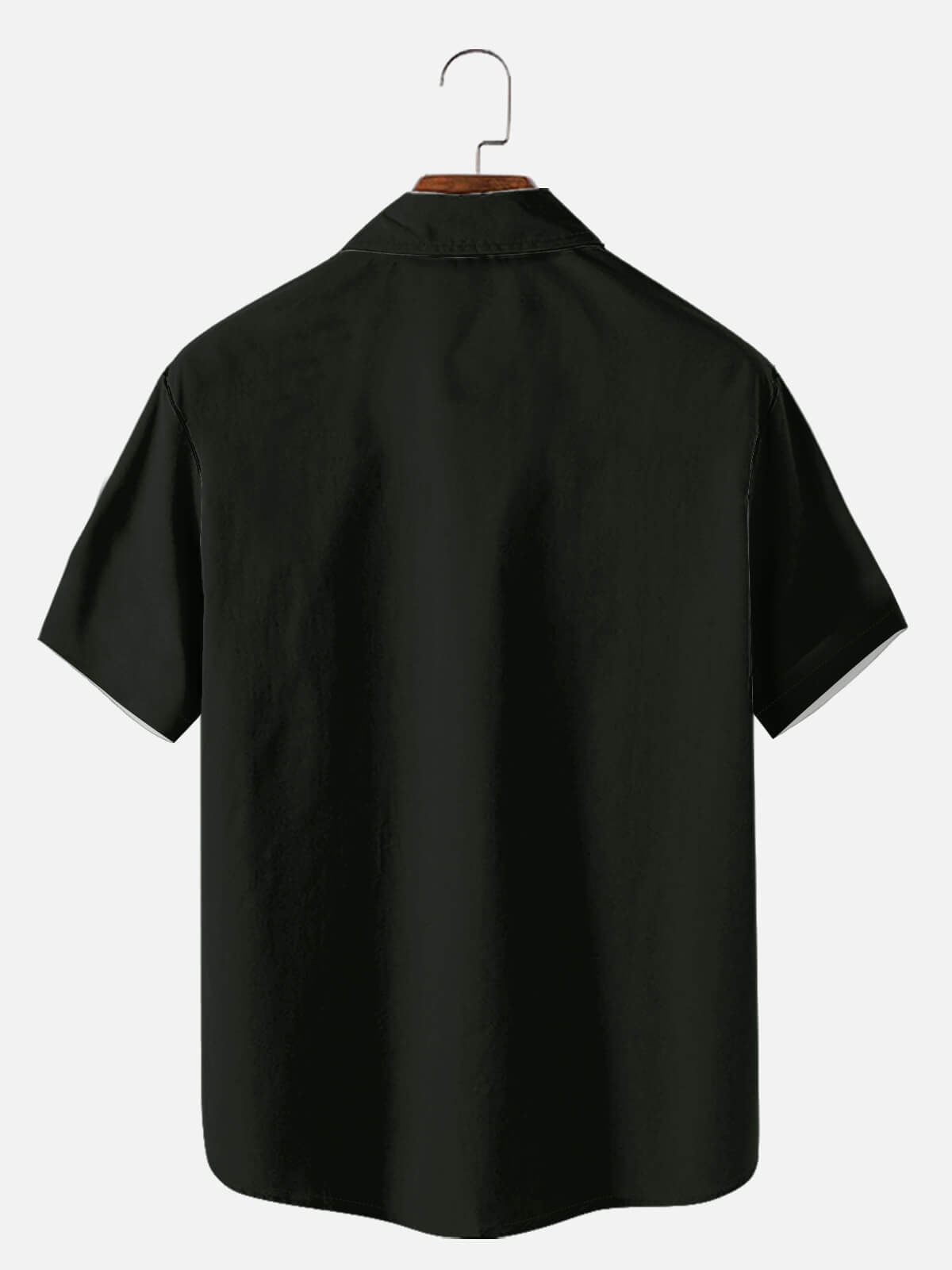 Tall Men's Christmas Ornaments Stripe Short Sleeve Shirt Eleven Oasis