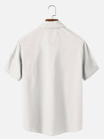 Tall Men's Cowboy Cat Bandit Short Sleeve Shirt Eleven Oasis