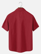 Men's Skeleton Merry Christmas Short Sleeve Shirt Eleven Oasis