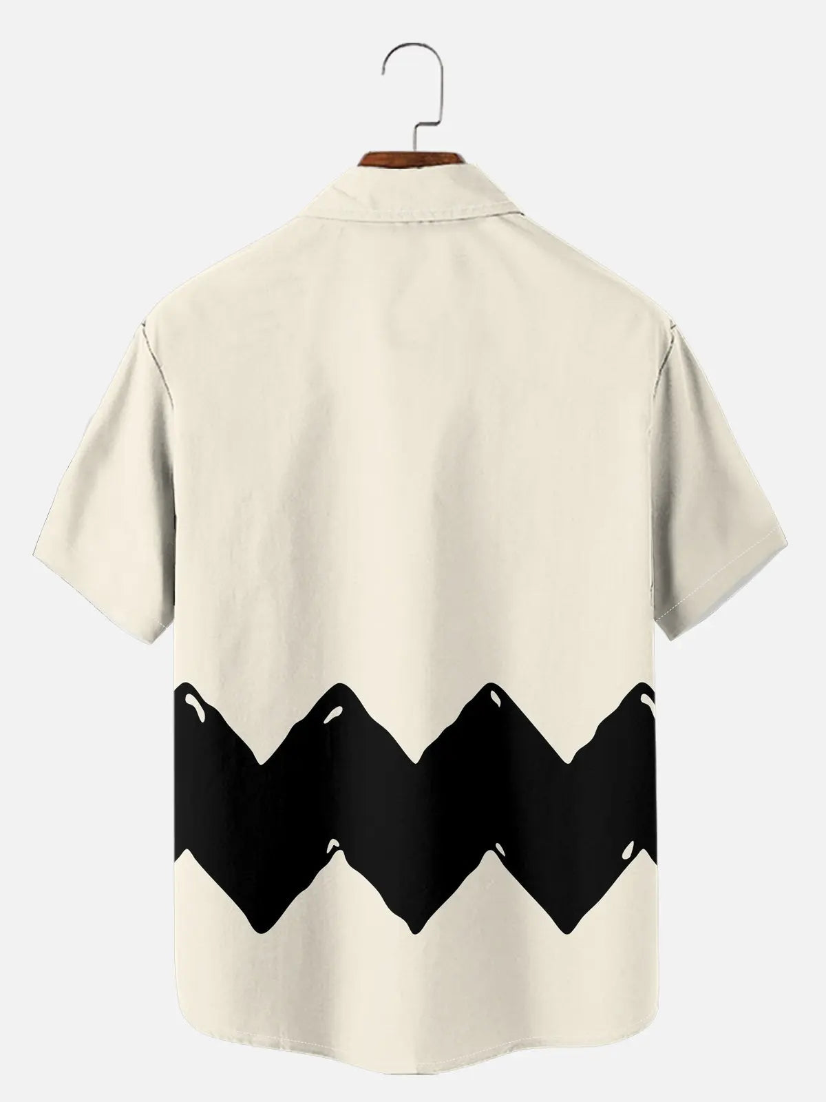 Men's Charlie Brown Zigzag Short Sleeve Shirt | Eleven Oasis
