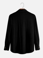 Men's Pinstripe Inspired Hot Rod Long Sleeve Shirt Eleven Oasis