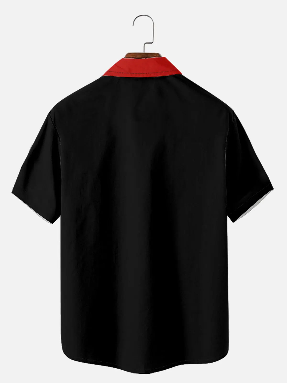 Men's Geometric Print Casual Short Sleeve Hawaiian Bowling Shirt ElevenOasis