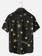 Tall Men's New Year Bulldog Short Sleeve Shirt Eleven Oasis