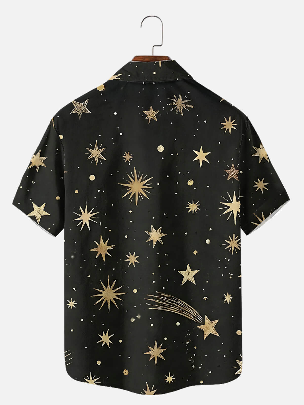 Tall Men's New Year Bulldog Short Sleeve Shirt Eleven Oasis