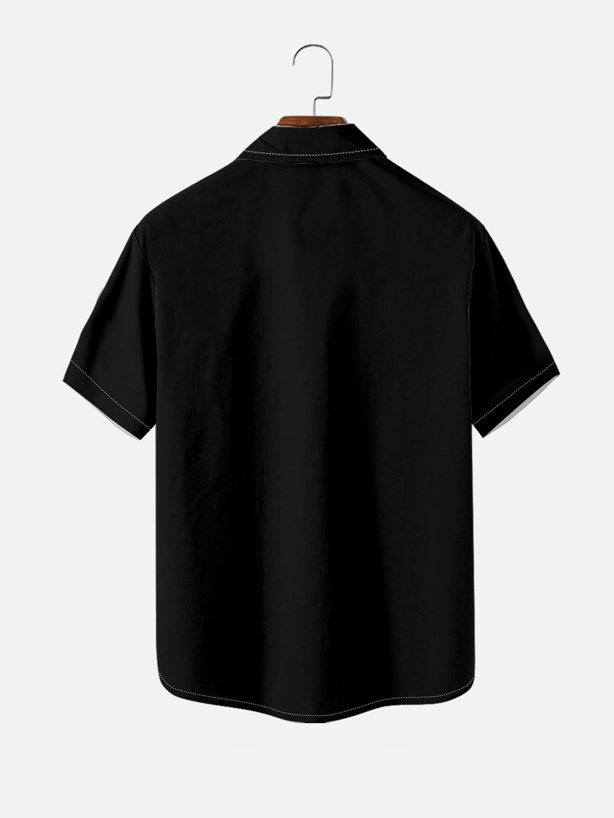 Men's Jesus Crown of Thorns Ink Panel Short Sleeve Shirt Eleven Oasis