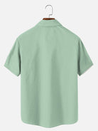 Men's Mid-Century Modern Atomic Bowling Short Sleeve Shirt ElevenOasis