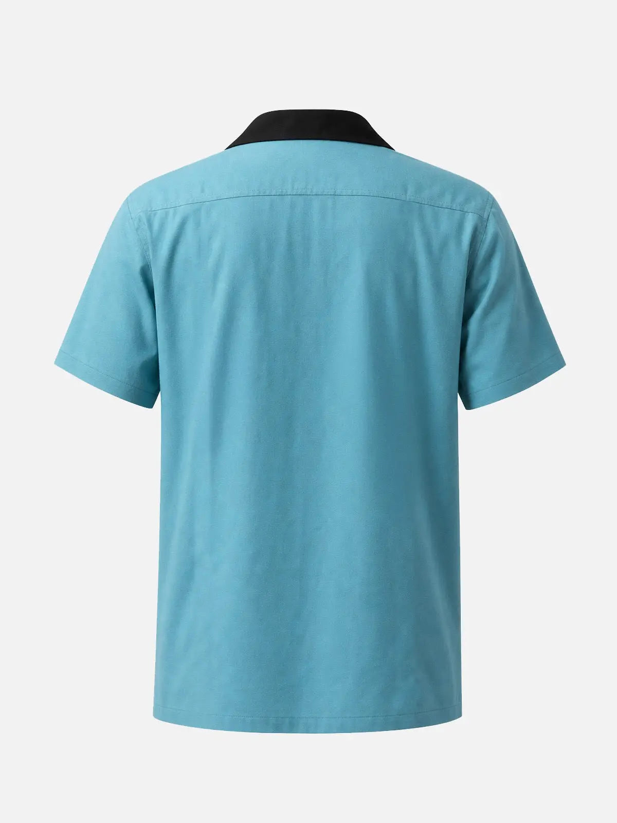 Men's Triple Panel Bowling Short Sleeve Shirt Eleven Oasis