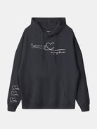 Custom Heart Sleeve Hoodie Eleven Oasis