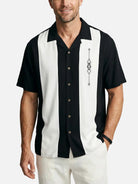 Men's Classic Diamond Panel Short Sleeve Shirt ElevenOasis