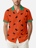 Men's Stone Age Caveman Fred Short Sleeve Shirt Eleven Oasis