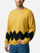Comic Zigzag Crew Neck Sweater ElevenOasis