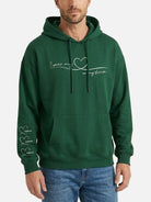 Custom Heart Sleeve Hoodie Eleven Oasis