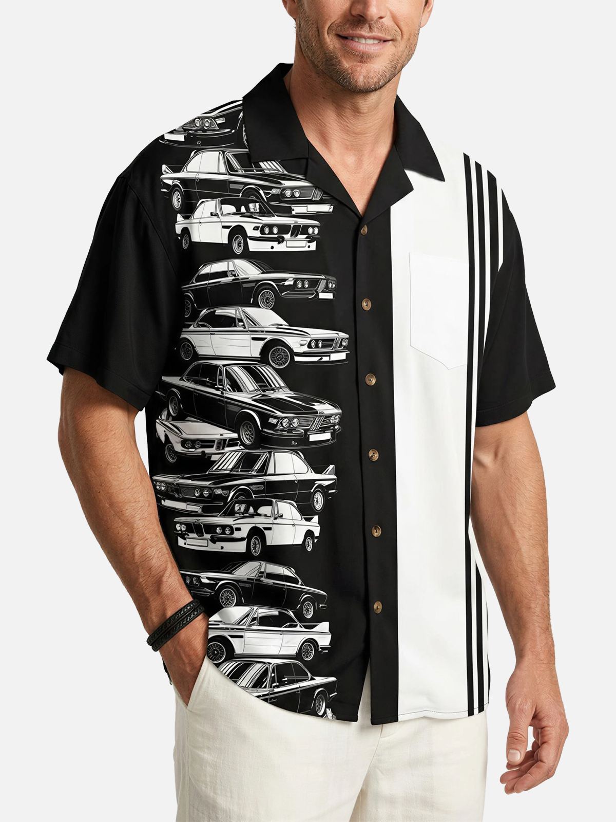 Men's Classic Coupe Collection Short Sleeve Shirt Eleven Oasis