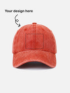 Customizable Washed Cotton Bowling Strike Baseball Cap ElevenOasis