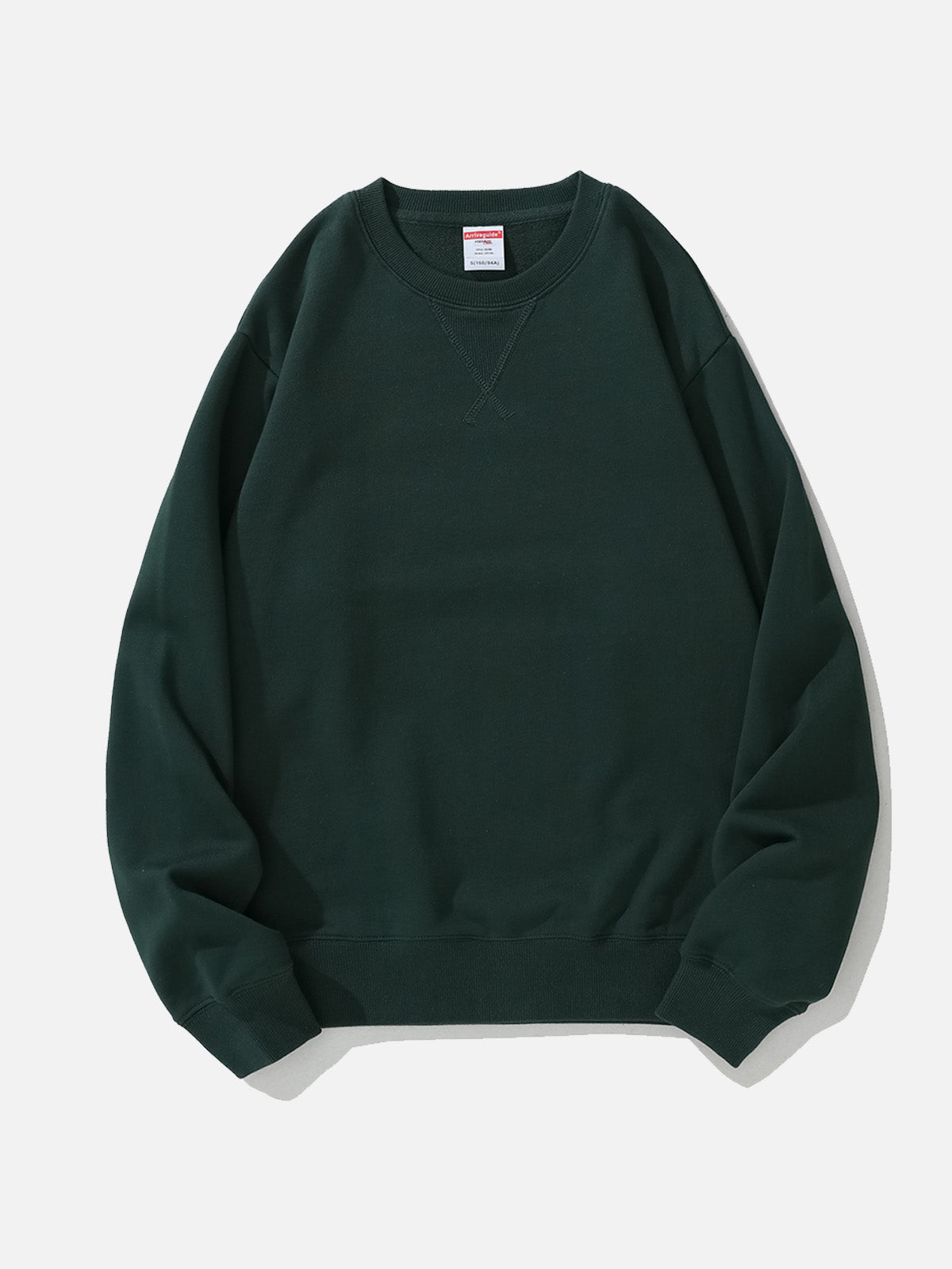 Men's Classic Vintage Detail Crew Neck Sweatshirt Eleven Oasis
