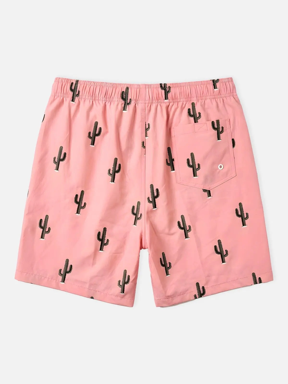 Men's Relaxed Fit Print Swim Trunks Eleven Oasis