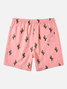 Men's Relaxed Fit Print Swim Trunks Eleven Oasis