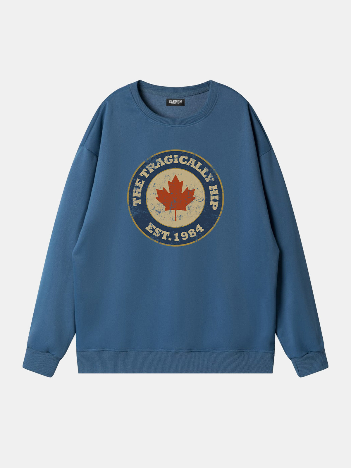Tragically Hip Vintage Logo Sweatshirt Eleven Oasis