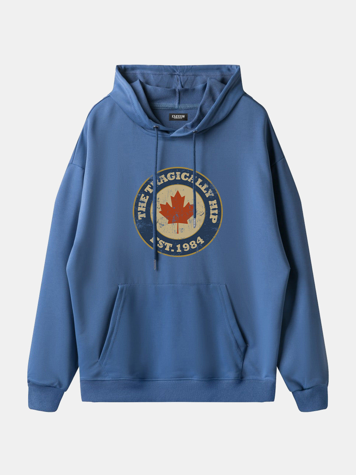 Tragically Hip Vintage Logo Hoodie Eleven Oasis