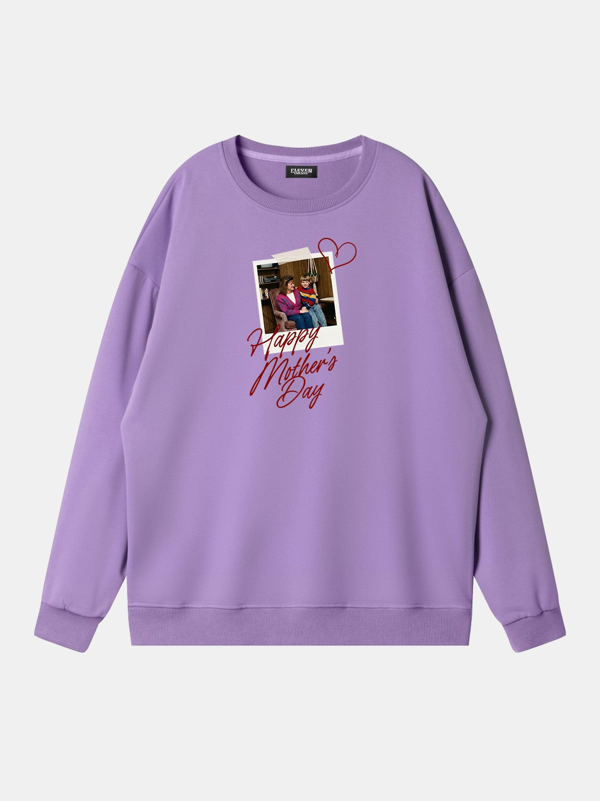 Custom Mother's Day Photo Sweatshirt Eleven Oasis