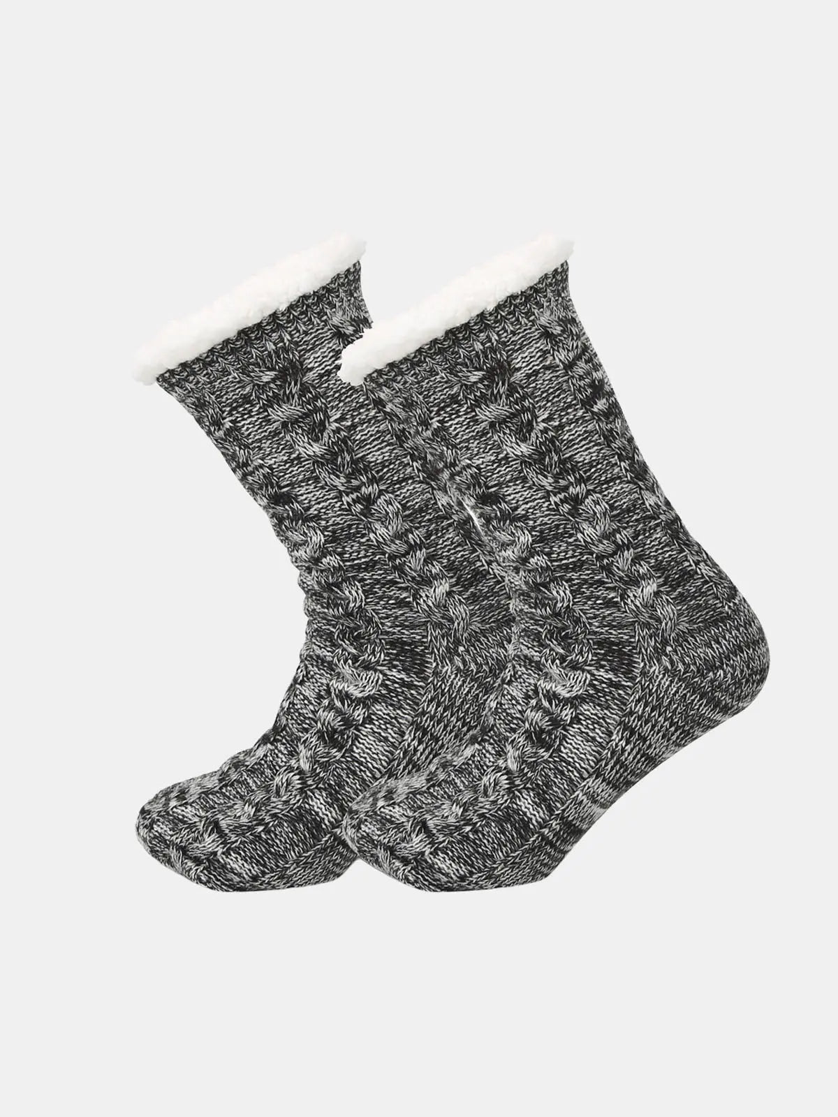 Thick Winter Plush-Lined Slipper Socks Eleven Oasis