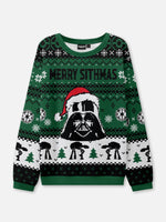 Ugly Christmas Sweater Merry Sithmas Sweatshirt ElevenOasis