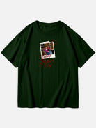 Custom Mother's Day Photo Cotton Short Sleeve T-Shirt Eleven Oasis