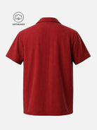 Men's Cotton Heritage Panel Bowling Short Sleeve Shirt Eleven Oasis