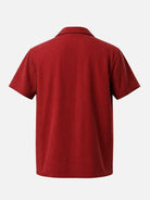 Men's Heritage Panel Bowling Short Sleeve Shirt Eleven Oasis