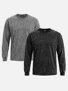 Men's Vintage Wash Long Sleeve T-shirt Eleven Oasis