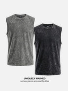 Men's Vintage Washed Cotton Tank Top ElevenOasis