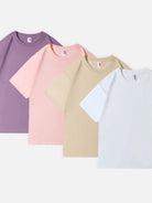 Soft Pastel Basic Cotton T-Shirt - 5 Colors Eleven Oasis